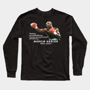 marvin hagler - 2021 Long Sleeve T-Shirt